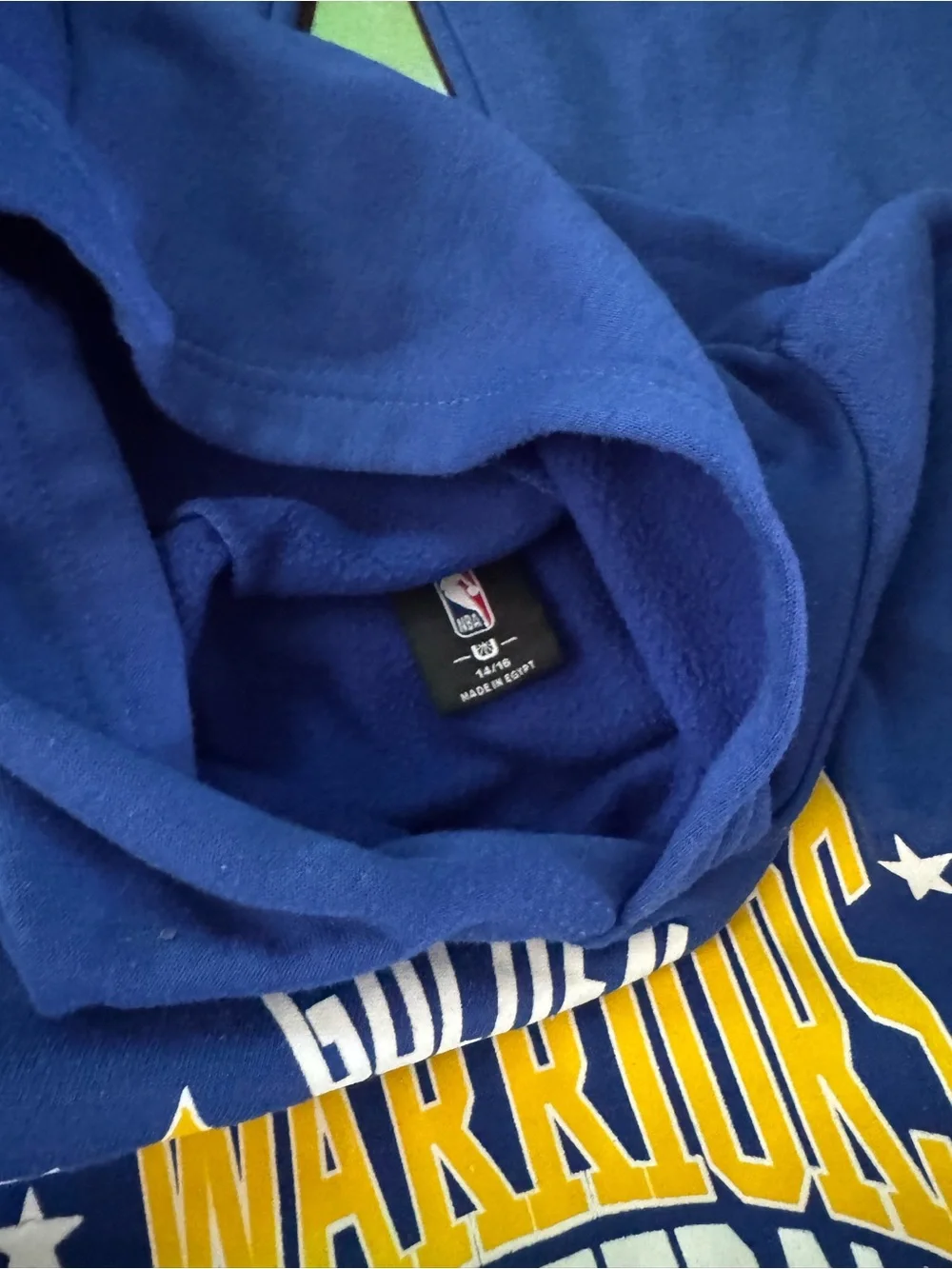 NBA Golden State Warriors Blue Hoodie and Jogger Set